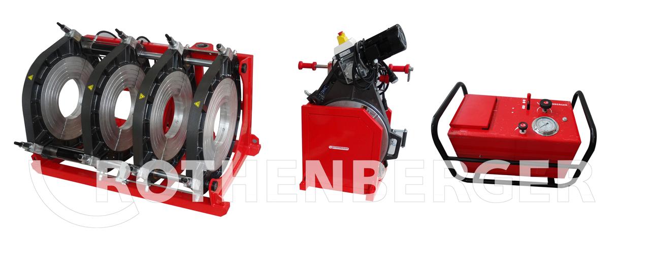 Rothenberger Shd630 Hydraulic Butt Fusion Welding Machine
