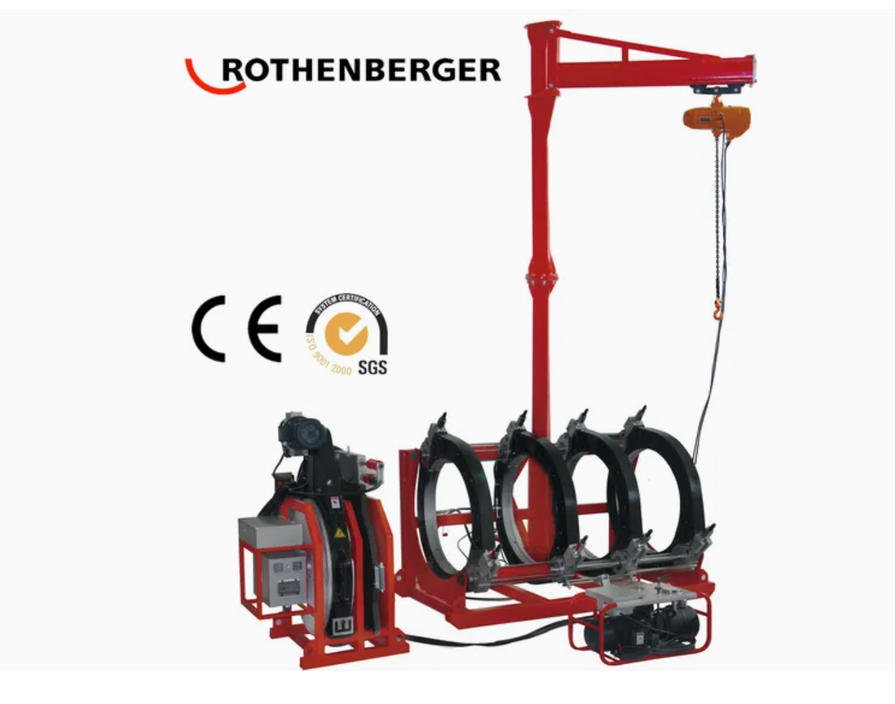 Rothenberger Shd800 Butt Fusion Welding Machine